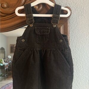 Kappa Dark Brown Kids Overalls